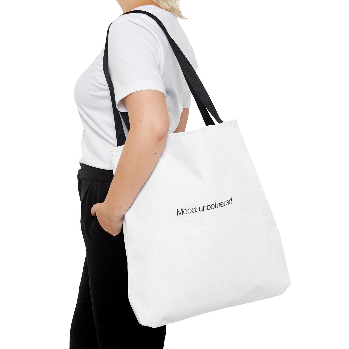 Mood: Unbothered Tote – Minimalist Calm for Every Day