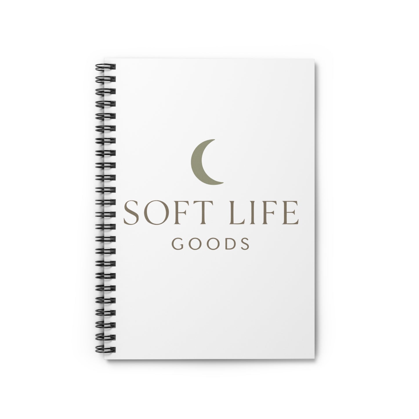The Soft Life Spiral Journal – 6x8” Ruled Notebook A quiet place for your thoughts to land.