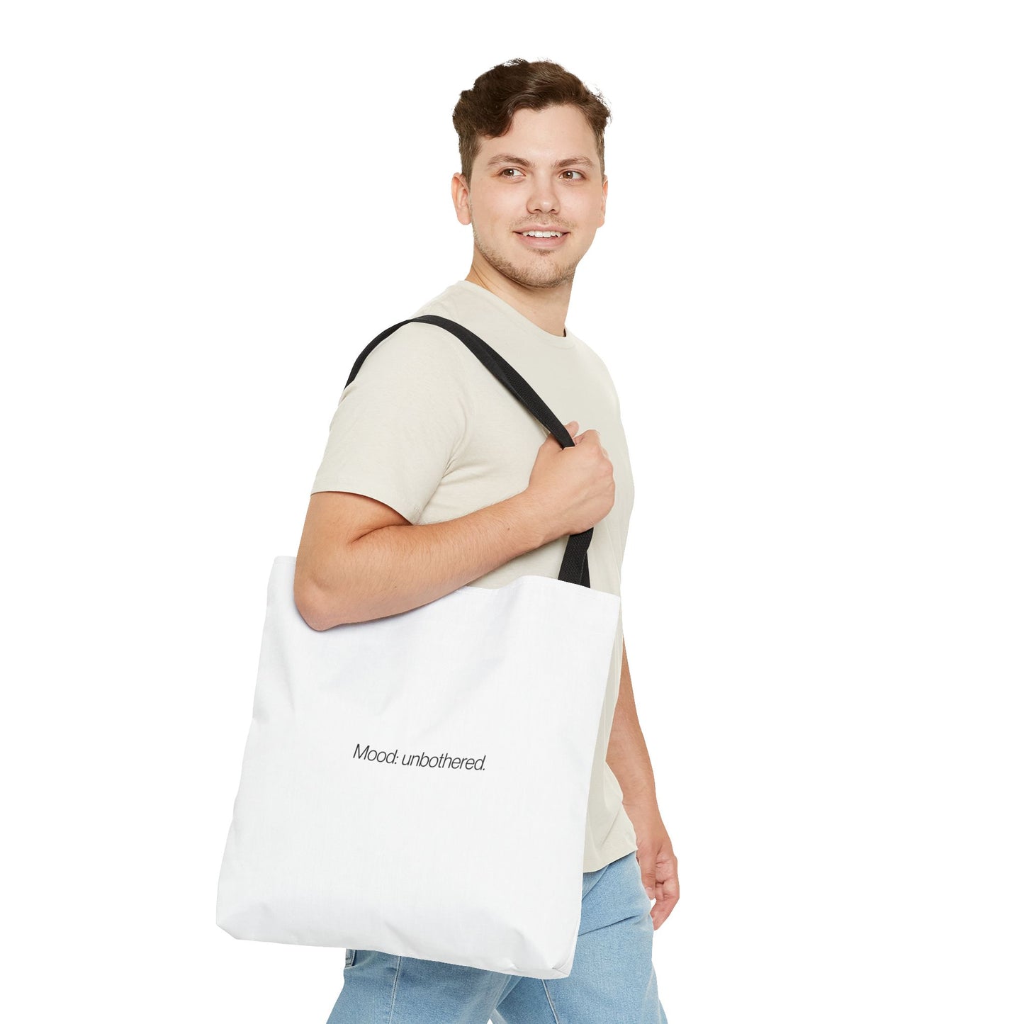Mood: Unbothered Tote – Minimalist Calm for Every Day
