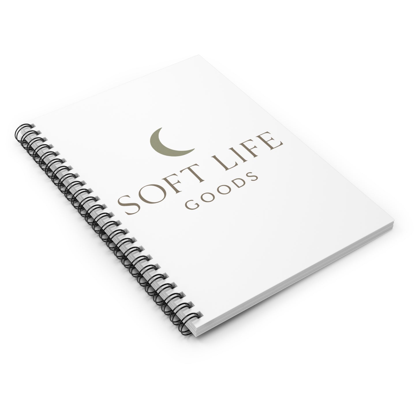 The Soft Life Spiral Journal – 6x8” Ruled Notebook A quiet place for your thoughts to land.