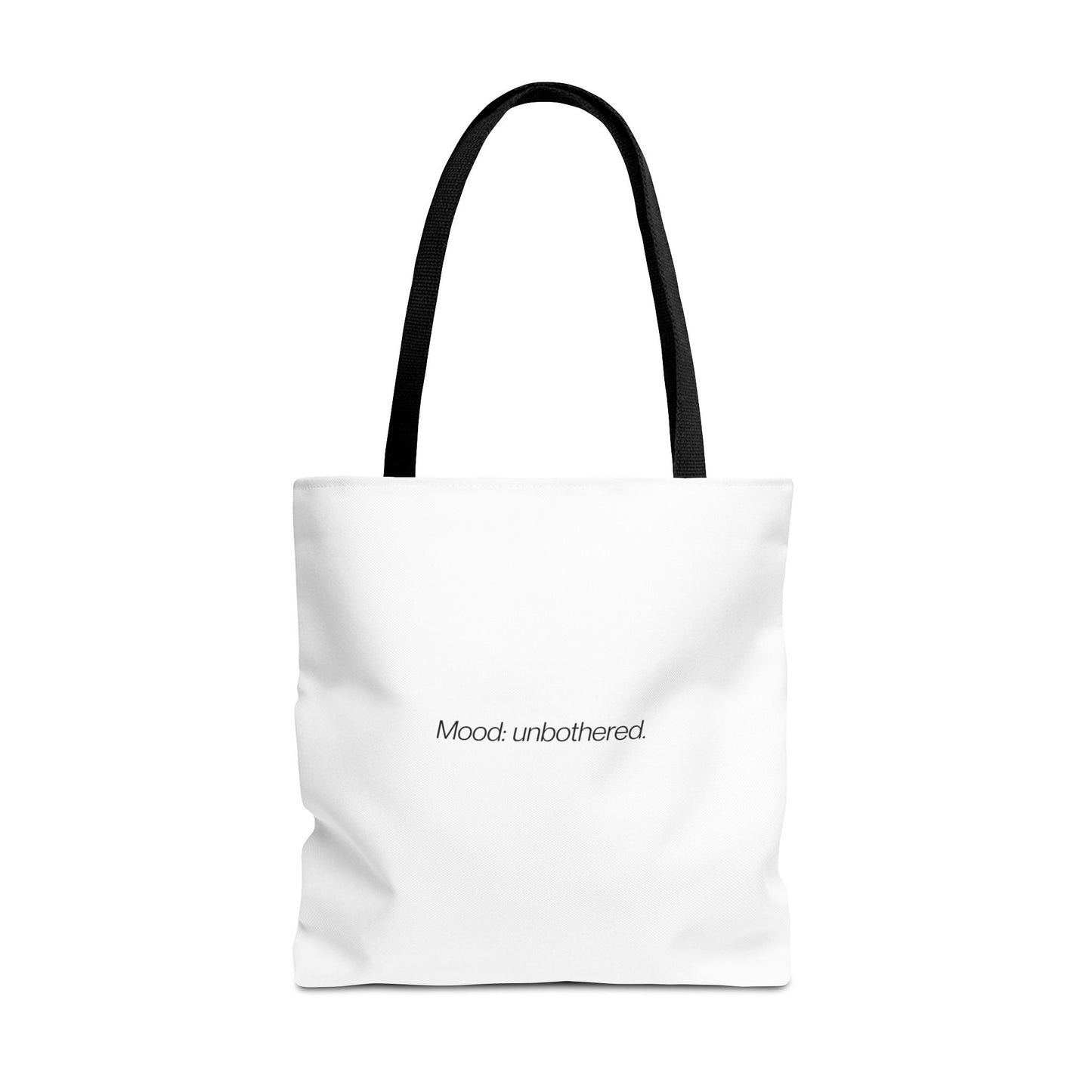 Mood: Unbothered Tote – Minimalist Calm for Every Day